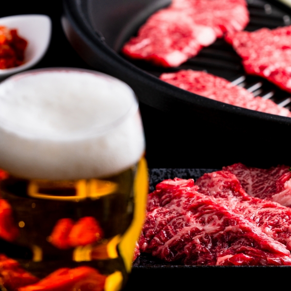 焼肉のお供に、極上の一杯を